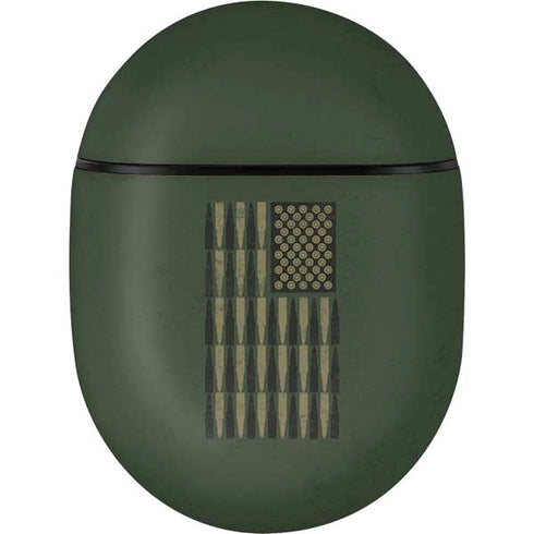 Bullet American Flag Google Pixel Buds Skin